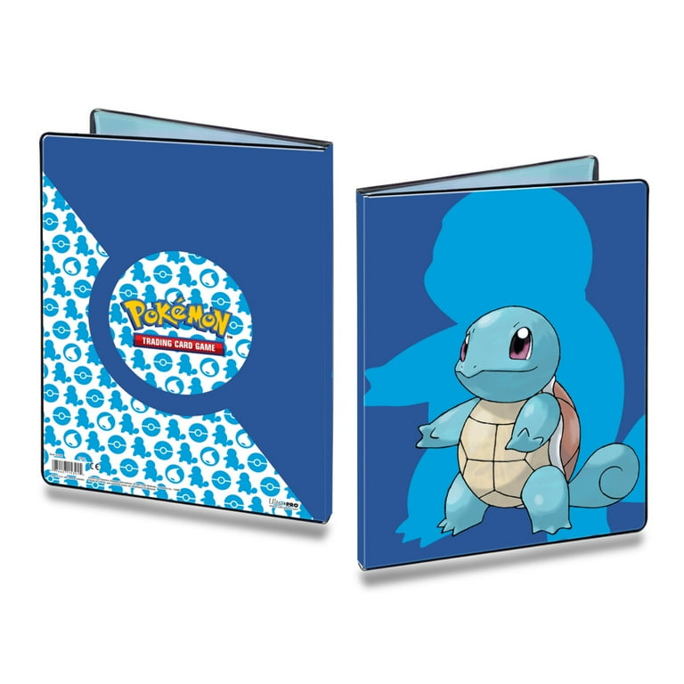 【Pokemonブルーファイルとカード9枚のセット】 Squirtle 9-Pocket Portfolio for Pokémon - Walmart.com