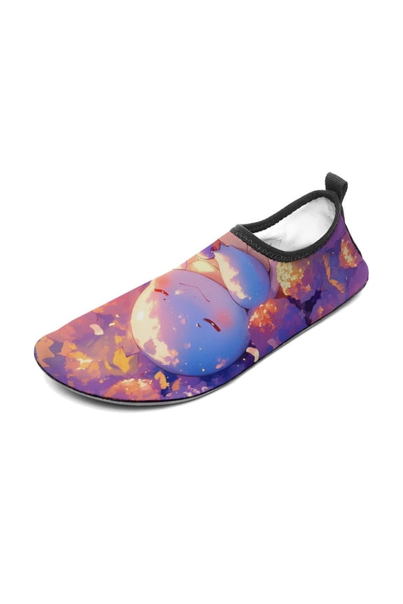 Squirtle Water Shoes Beach Swim Barefoot Quick Dry Aqua Socks, Non-Slip Sporty Water Shoes for Men Women 11/12women,9/10men