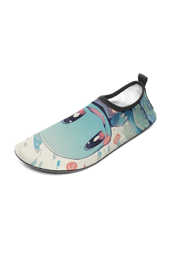 Squirtle Water Shoes Beach Swim Barefoot Quick Dry Aqua Socks, Non-Slip Sporty Water Shoes for Men Women 11/12women,9/10men
