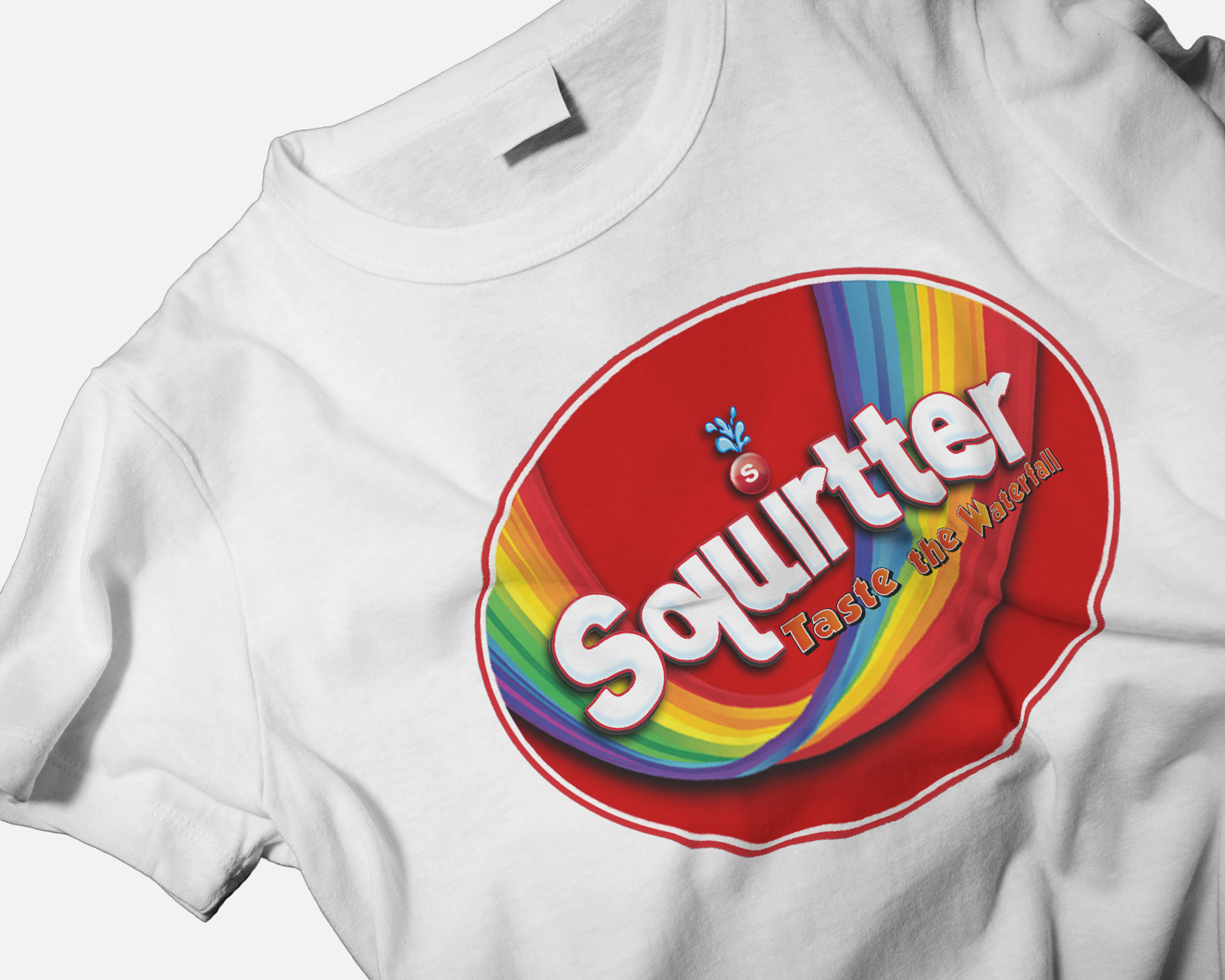 Squirtter Skittles - Humorous Candy-Inspired Meme Shirt - Walmart.com