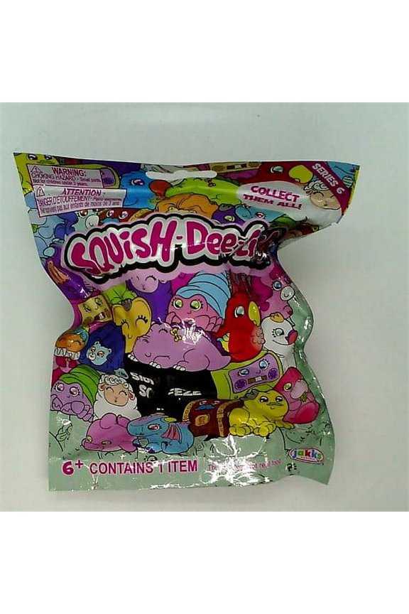 Squish-Dee-Lish Series 6 Slow Rise Foam Assorted Squish Collectible Figures