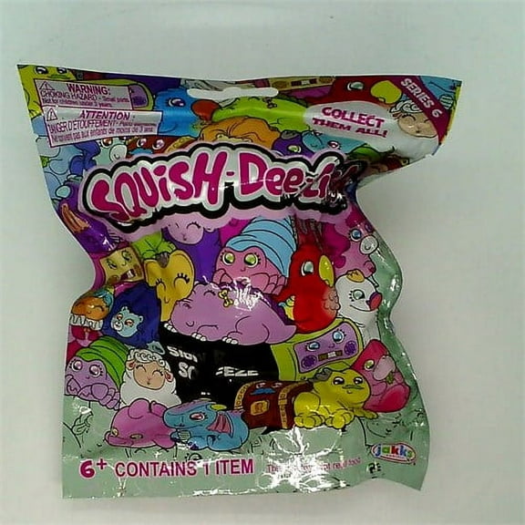 Squish-Dee-Lish Series 6 Slow Rise Foam Assorted Squish Collectible Figures