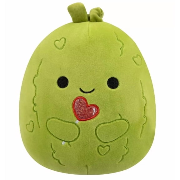 Squish The Valentine Pickle Plush - 8"