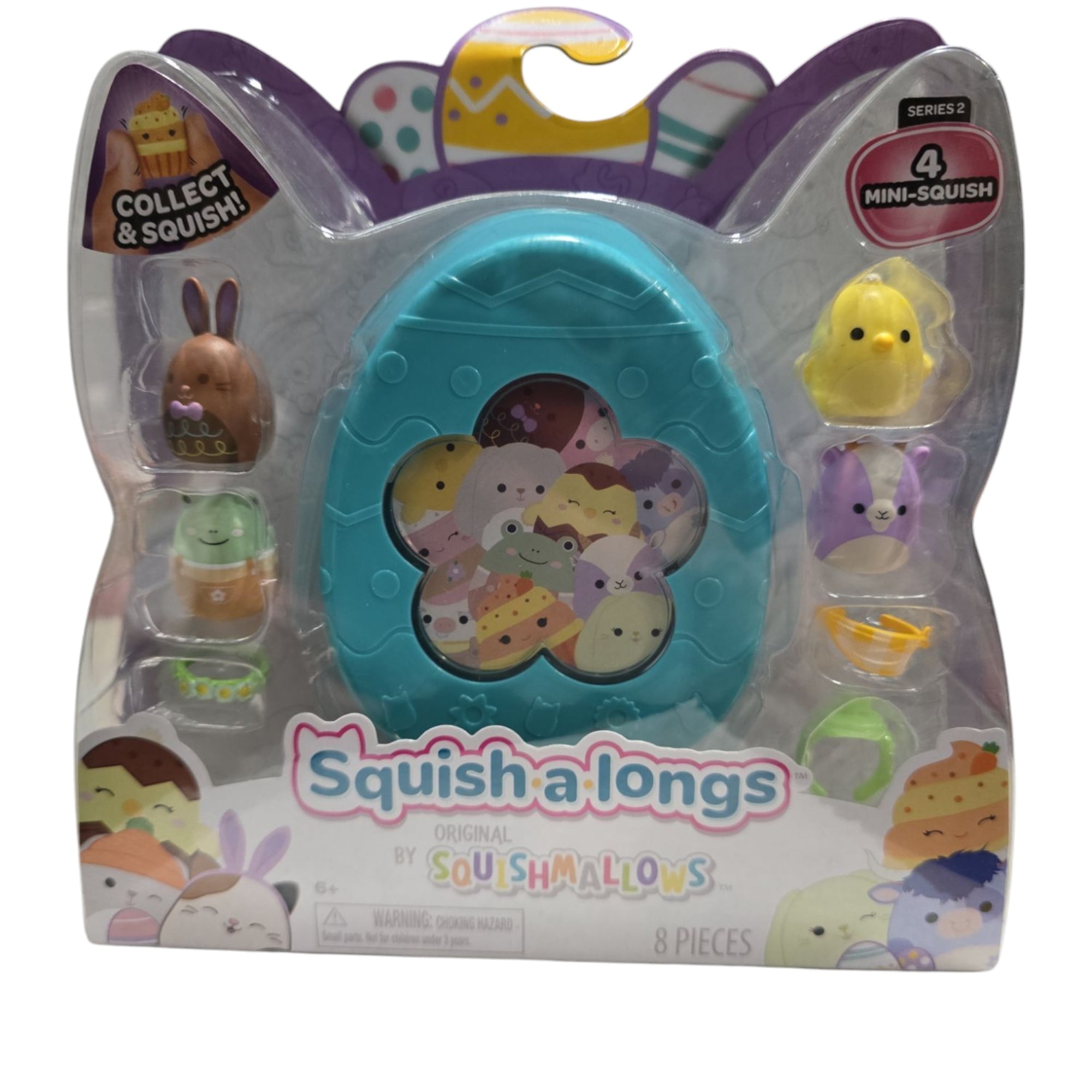 Squish-a-longs by Squishmallows Easter Collection