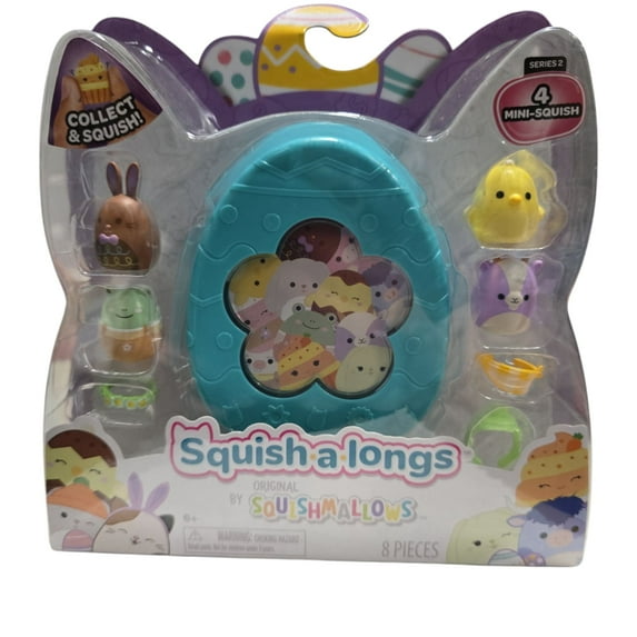 Squish-a-longs by Squishmallows Easter Collection