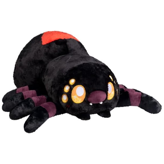 Squishable - Mega Black Widow - Spooky Collection - 29 in - Soft Toy Collectible Stuffed Animal