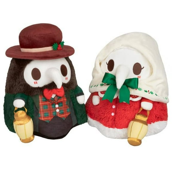 Squishable / Mini 2024 Holiday Plague Doctor & Nurse Set Plush