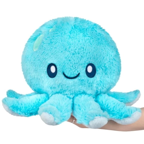Squishable - Mini Blue Baby Octopus - Aquatic Collection - 4 in - Soft Toy Collectible Stuffed Animal
