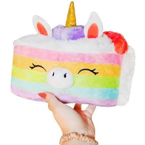 Squishable Mini Comfort Food Unicorn Cake Plush, Small