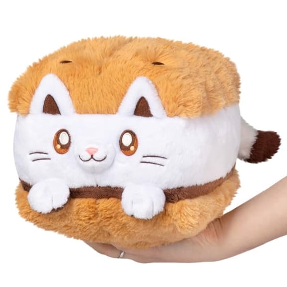 Squishable - Mini Squishable S'more Kitty - SynthiSquish Collection - 8.1 in - Soft Toy Collectible Stuffed Animal