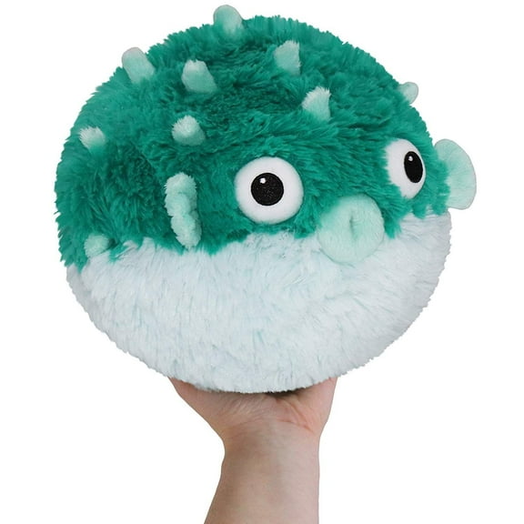 Squishable Mini Teal Pufferfish 7"