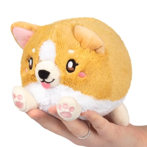Squishable - Snacker Baby Corgi S1 E4 - Pets Collection - 7 in - Soft Toy Collectible Stuffed Animal