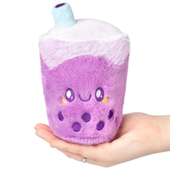 Squishable - Snacker Bubble Tea S1 E2 - Comfort Food Collection - 6.5 in - Soft Toy Collectible Stuffed Animal