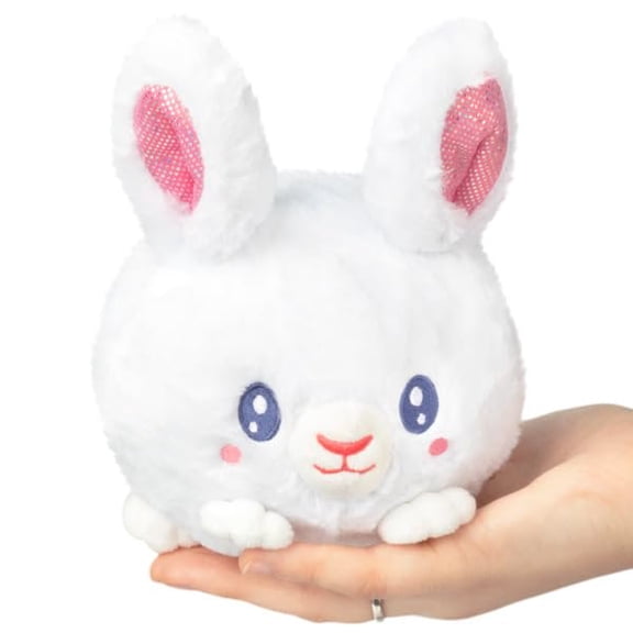 Squishable - Snacker Fluffy Bunny S1 E1 - Pets Collection - 6 in - Soft Toy Collectible Stuffed Animal