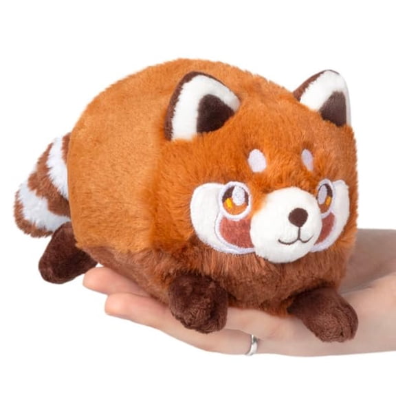 Squishable - Snacker Red Panda S1 E1 - Garden Collection - 7 in - Soft Toy Collectible Stuffed Animal