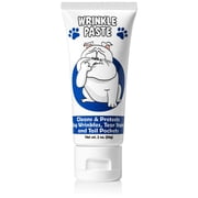 Squishface Wrinkle Paste - Cleans Wrinkles, Tear Stains and Tail Pockets, Anti-Itch, 2 oz.