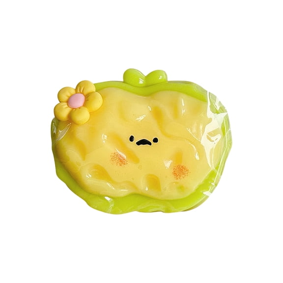 Squishies Apple Toast Upgrade Kawaii Squeeze Toys Stress Relief Taba Squishies Cute Mochi Sensory Toys Fidget Toys Party Favors Classroom Birthday Gifts