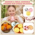 thumbnail image 1 of Squishies Stress Decor, Anxiety Stress Relief Play Sets, Slow Rising Squishies, 2 in Diameter, 3 Pc Mini Dumpling, Matching Steamer Basket, Desktop Decor, Adult Daily Tension, 1 of 6