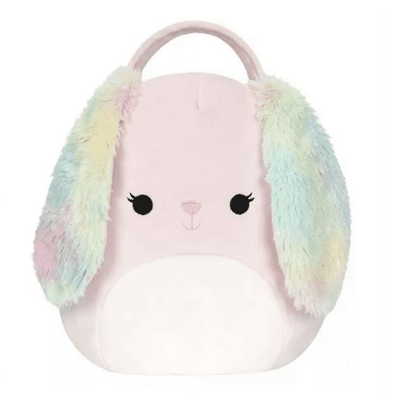 Squishmallow 10" Bop The Bunny Easter Basket Treat Pail Plush