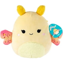 Squishmallow 10" Yellow Moth Plush - Cute and Soft Stuffed Animal Toy - Official Kellytoy - Great Gift for Kids