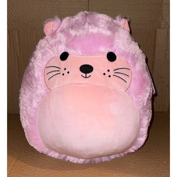 Squishmallow 12" Anu the Pink Fuzzy Otter Fuzz-A-Mallow