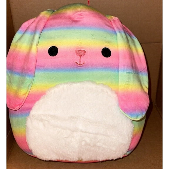 Squishmallow 12 Danya Easter Bunny Fuzzy Belly Floppy Ears Plush
