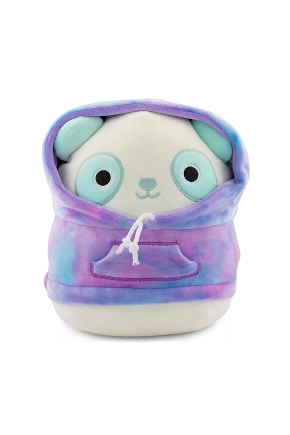 Squishmallow 12 Inch Hoodie Plush | Sissy The Panda