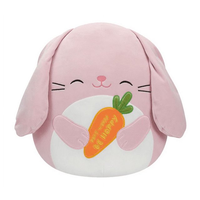 Squishmallow 16" Bob Rabbit holding carrot 2023 Easter Bunny