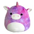 thumbnail image 1 of Squishmallow 16 Pink & Purple Tie-dye Unicorn, 1 of 1