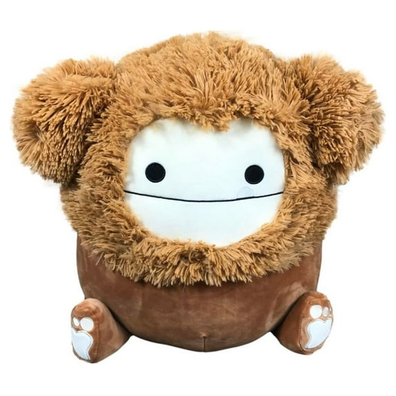 Squishmallow 16 inch Benny the Bigfoot Plush Toy, Stuffed Animal, Super Pillow Soft, Brown