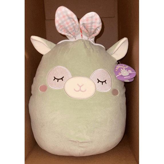 Squishmallow 20" MILEY The Llama Bunny Ears Easter