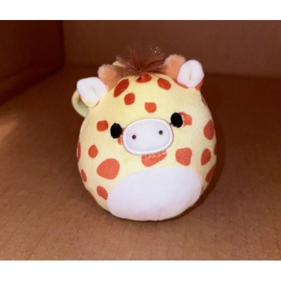 Squishmallow 3.5" Gary the Giraffe PLUSH Clip