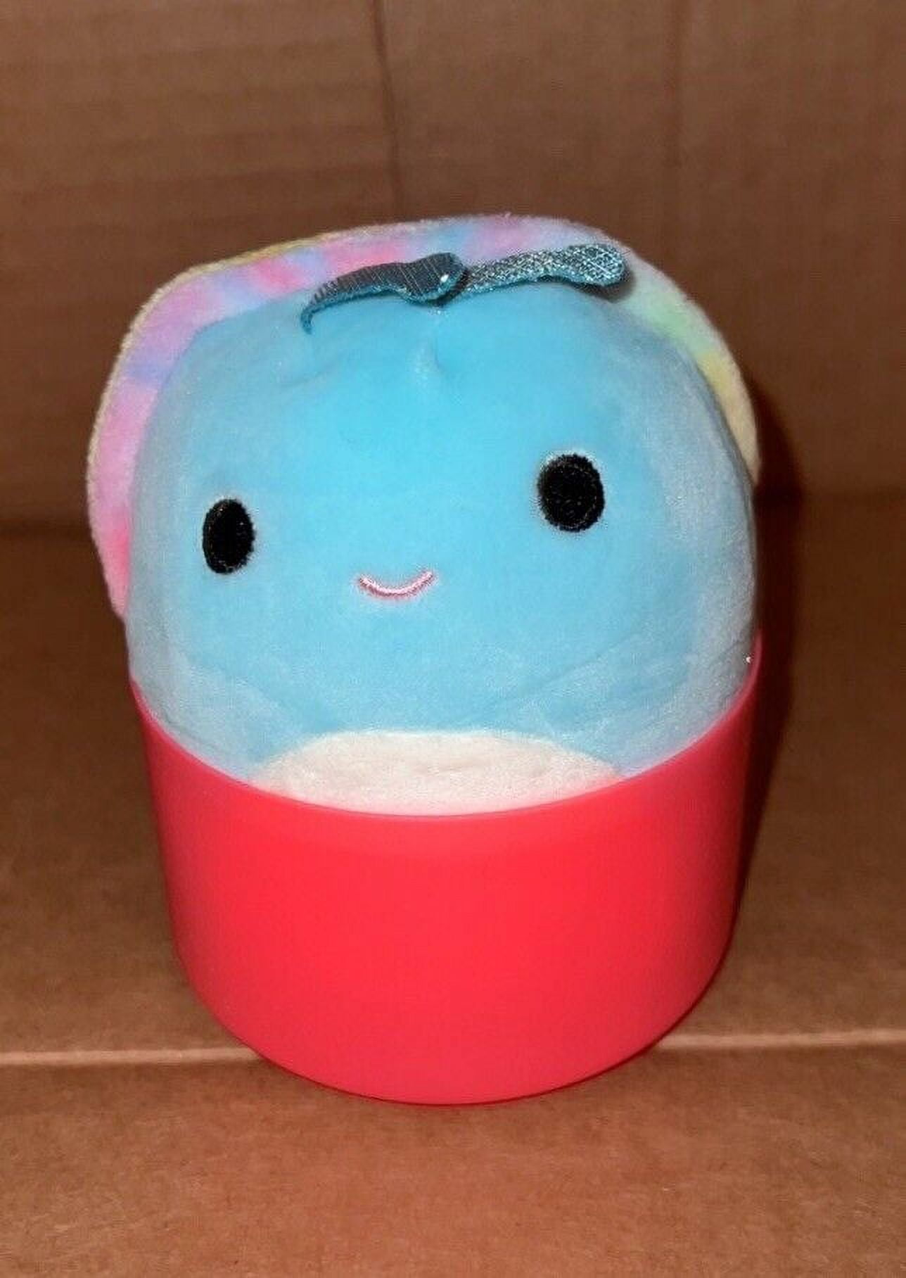 Squishmallow 3.5” TIE DYE SNAIL plush BLIND BOX CAPSULE OPENED