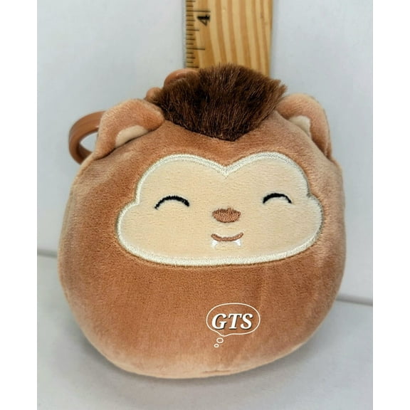 Squishmallow Wade Werewolf Soft Brown Halloween Monster Plush, 3.5"