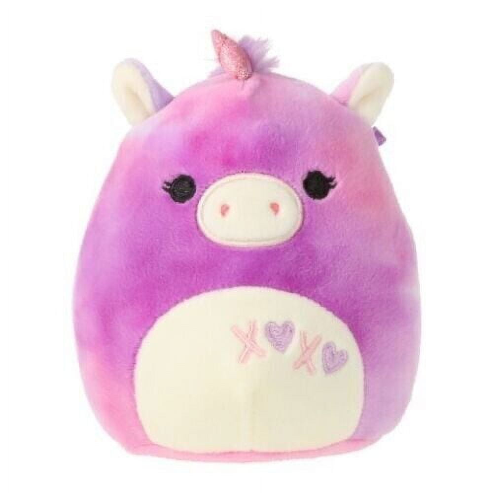 Squishmallow 4.5" LOLA the Unicorn Valentines Tie-Dye Xoxo - Walmart.com