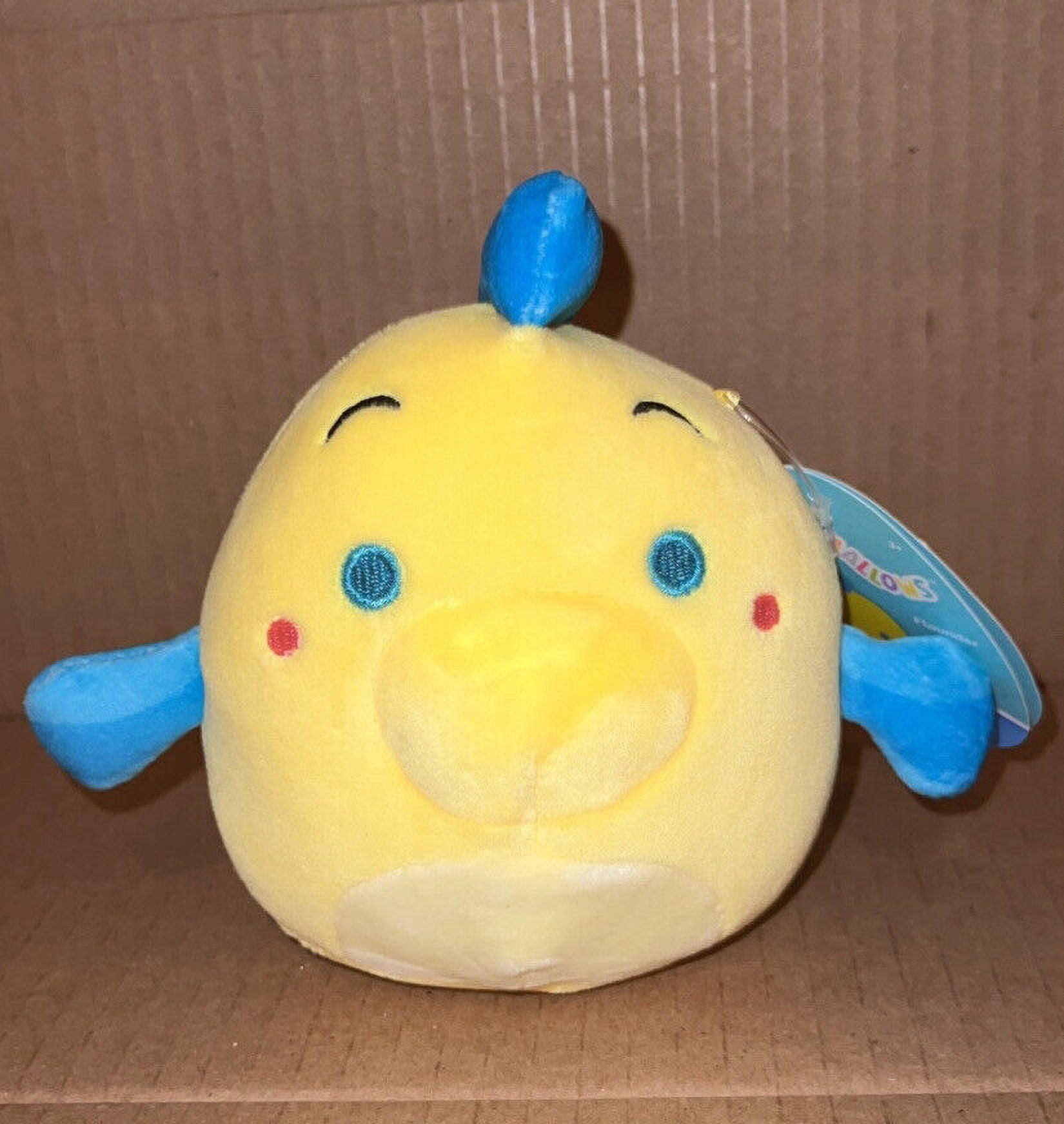 Squishmallow 5" Disney Ariel Little Mermaid FLOUNDER