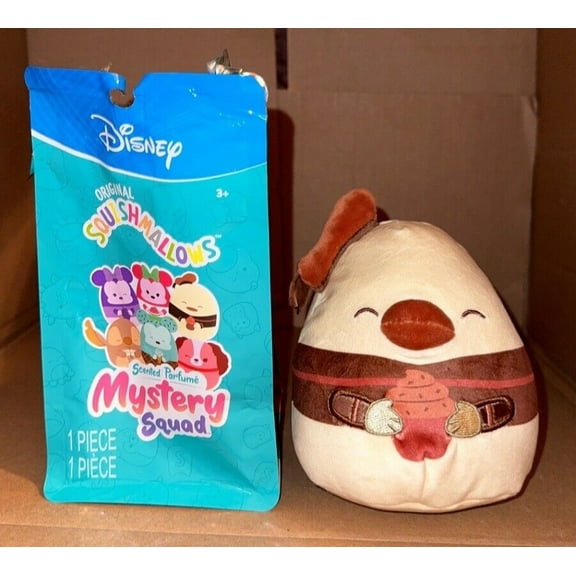 Squishmallow 5" Disney Scented Mystery Squad DONALD DUCK CHOCOLATE PLUSH