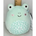Squishmallow 5" Fritz Frog 🐸 Mint Green Flower Belly 🌸 Spring Plush