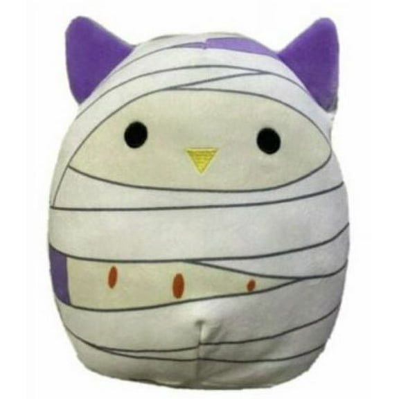 Squishmallow 5'' Holly the Mummy Owl, Kellytoy Halloween 2021, Soft Plush