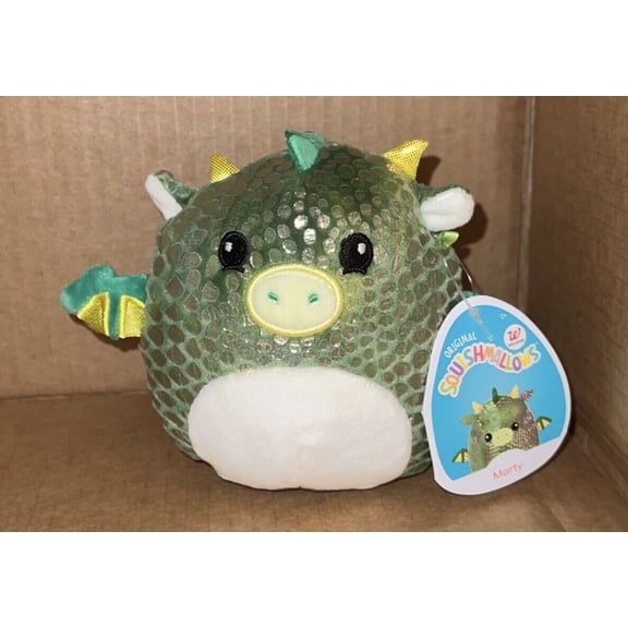 Squishmallow 5 MARTY the GREEN DRAGON