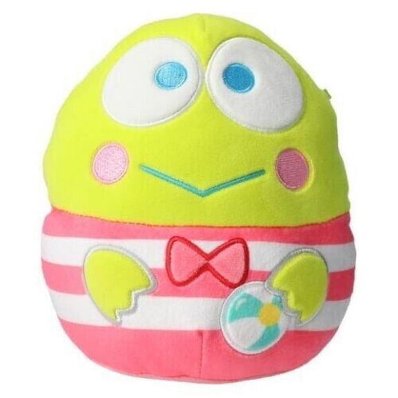 Squishmallow 6.5" sanrio KEROPPI WITH BEACH BALL