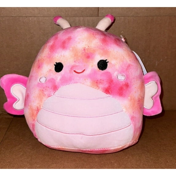 Squishmallow 7.5” EILEEN the EASTER TIE-DYE BUTTERFLY plush