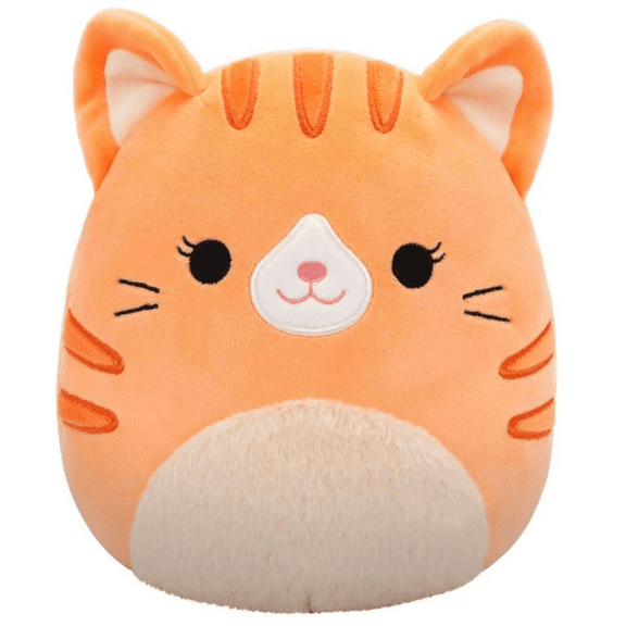 Squishmallow 7 Inch Gigi The Orange Tabby Cat Stuffed Animal Plush Toy Fuzzy Belly
