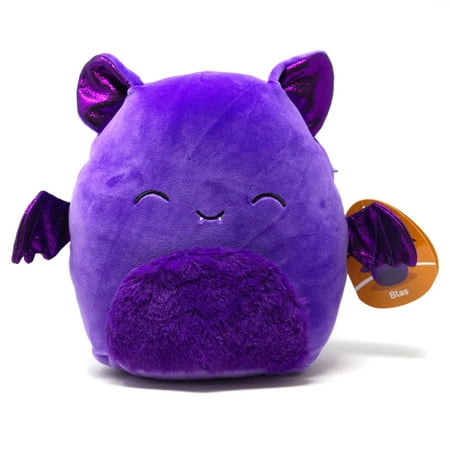 Squishmallow 8" Blas the Purple Bat Halloween Limited Edition Stuffed Animal Plush Toy