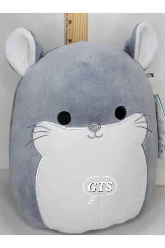 Squishmallow 8" Camilo Chichilla Soft Gray Desert Plush