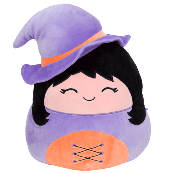 Squishmallow 8" Halloween Winnie the Witch with Purple and Orange Hat