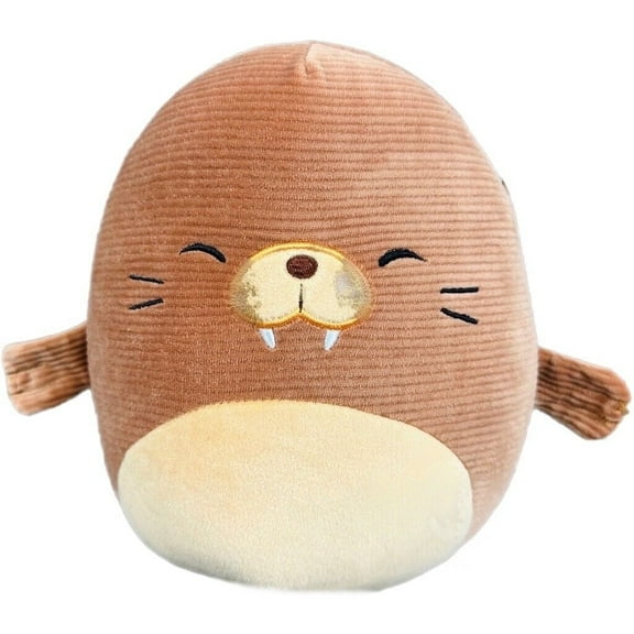 Squishmallow Corduroy 8 Inch Bruce the Walrus Squisharoys Plush Toy