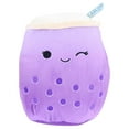 thumbnail image 1 of Squishmallow 8 Inch Plush | Poplina the Purple Boba Drink, 1 of 2
