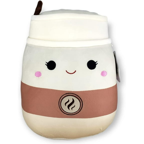 Squishmallows 8" Snack Squad Renne the Latte Cappuccino