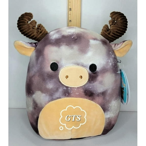 Squishmallow 8" Rufus Moose Soft Brown Night Sky Wilderness Reindeer Plush